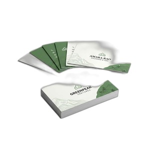 كروت بزنس كارد طباعة UV عدد 500