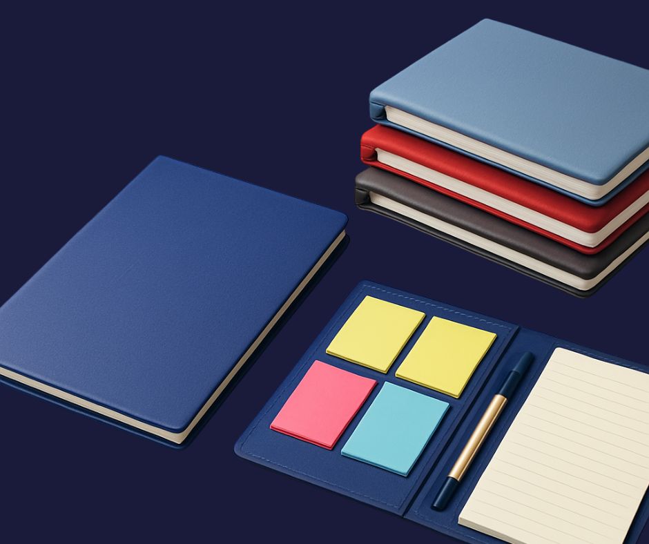 نوت بوك مع قلم و ستيكي نوت