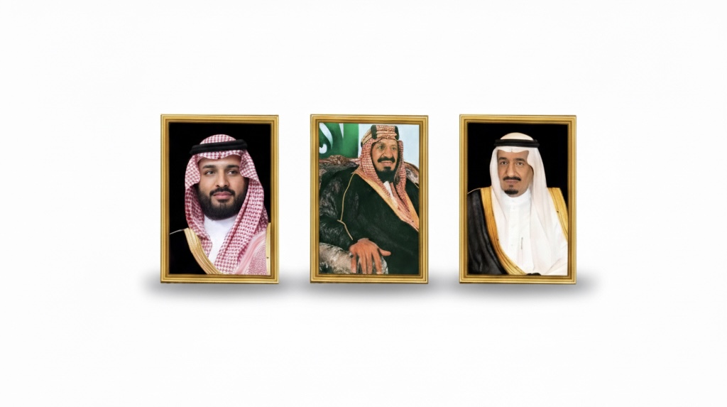 طقم صور ولاة الأمر المملكة العربية السعودية